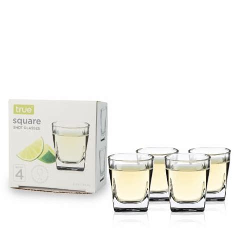 Square Shot Glasses Set Of 4 By True Pack Of 1 Fry’s Food Stores