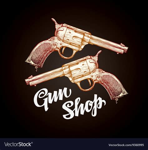 Old West Pistol Clip Art