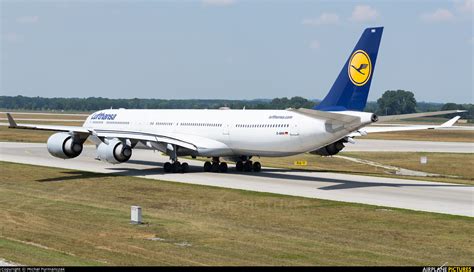 D Aihh Lufthansa Airbus A340 600 At Munich Photo Id 1221939