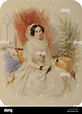 Portrait von Maria Iwanowna Gontscharowa (1815-1859), geborene Gräfin ...