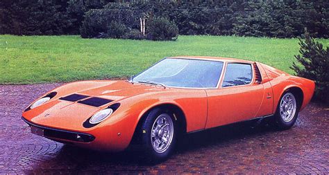 1966 Lamborghini Miura Bertone Studios