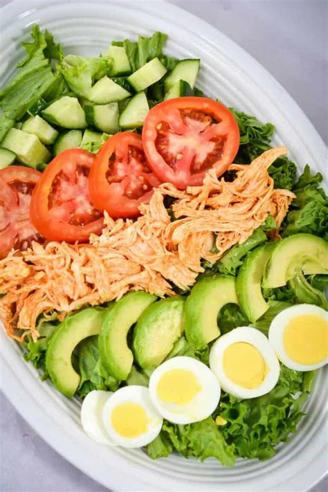 Buffalo Chicken Cobb Salad Dizzy Busy And Hungry