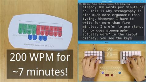How Steno Works At 200 Wpm Youtube