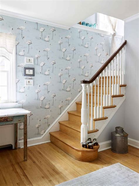 Wallpapered Foyers For An Elegant Entrance To Your Home