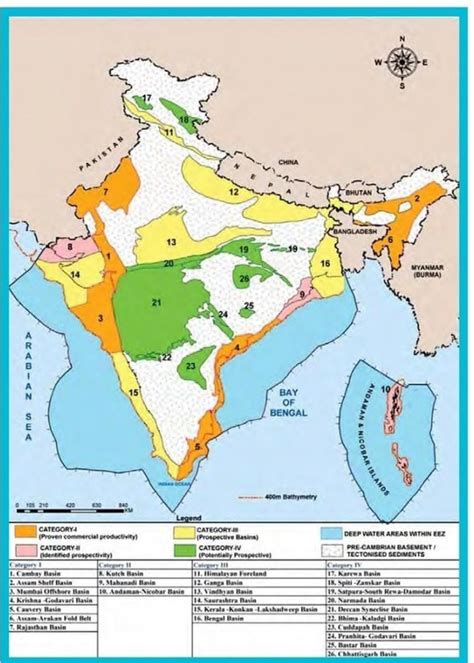 Places Where Coal Petroleum And Natural Gas Are Found In India Map