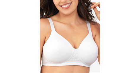 Vanity Fair Full Figure Beauty Back Smoother Wireless Bra In White Lyst