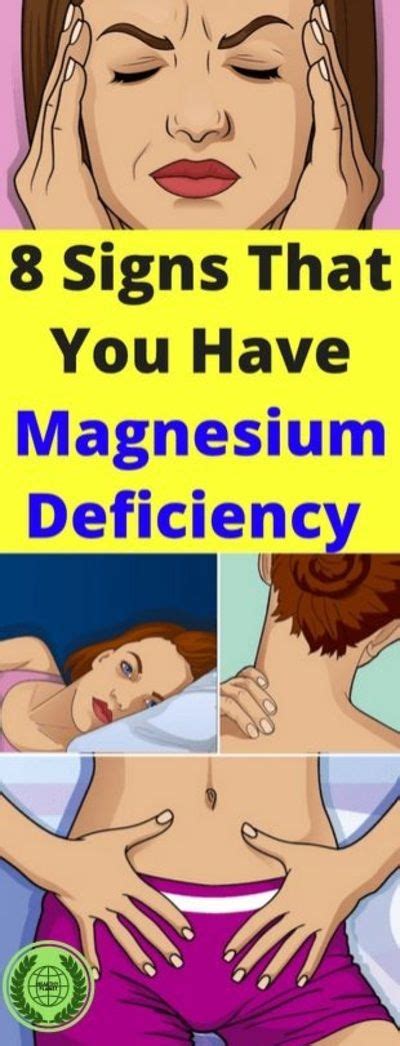 top signs that you have magnesium deficiency and what to do about it in 2020 magnesium