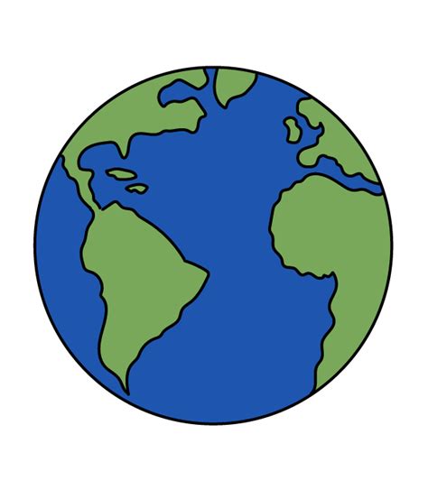 How To Draw Earth