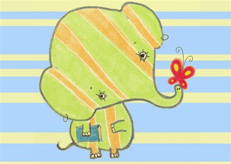Elephant With Flower Projects Machine Embroidery Community