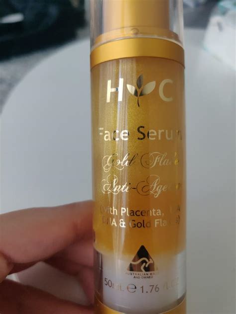 hc face serum gold flake anti aging with placenta beauty and personal care face face care on
