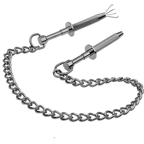 Claw Nipple Stimulator Clamp Sex Toy With Metal Chain For Men Women Bdsm Bondage Adults Slave