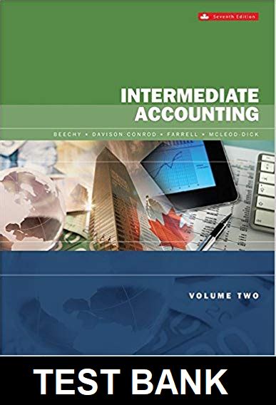 Test Bank For Intermediate Accounting Volume Th Canadian Edition E Hot Sex Picture