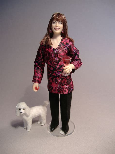 1 12 scale doll made by karin smead miniature dress tiny clothes dollhouse dolls