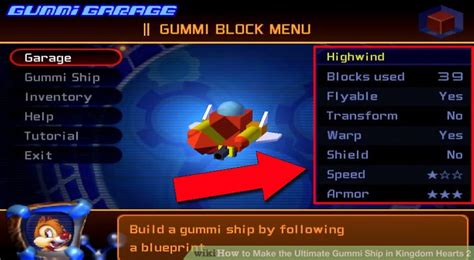 The cave is right outside of the encampment, so land your gummi ship in that area, and head out. How to Make the Ultimate Gummi Ship in Kingdom Hearts 2: 6 Steps