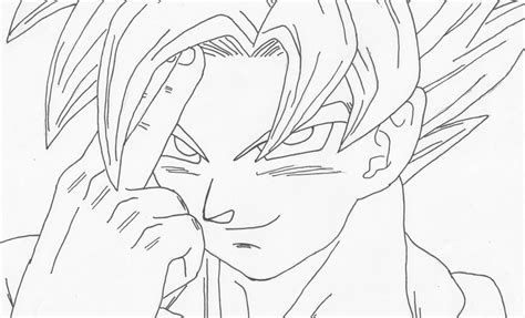 El cambio de concepto fue refrescante, pero aún así el dibujo todavía se alejaba del aspecto visual de dragon ball z y gt. Dibujos De Para Dibujar De Goku