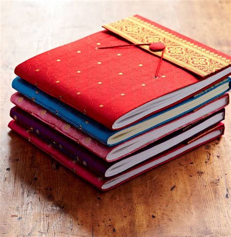 Handmade Sari Extra Large Photo Album By Paper High Book Binding Diy