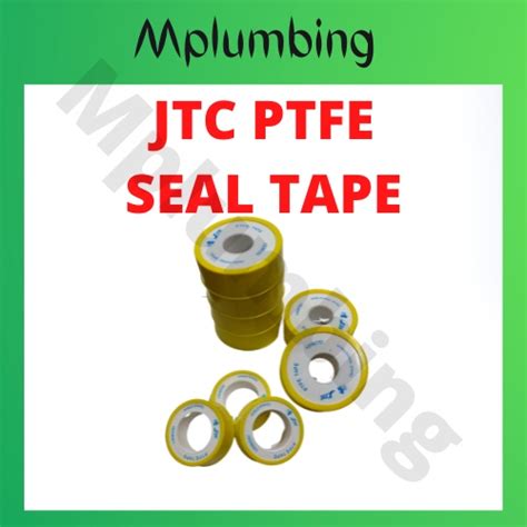 White Tape Seal Tape Jtc Mm Ptfe For Pipe Thread Shopee Malaysia