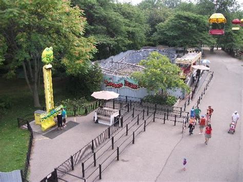 Frogger Ride And Roller Coaster Picture Of Centreville Theme Park