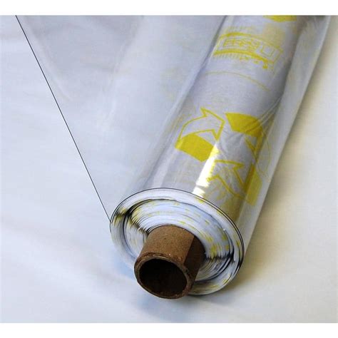 Vinyl It 4 12 Ft X 45 Ft Clear 16 Mil Plastic Sheeting 10016 The