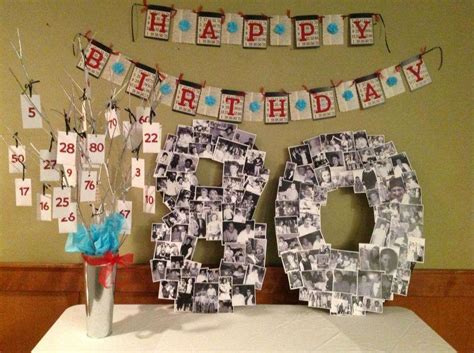 80th Birthday Party Ideas | Photo 1 of 11 | Catch My Party Just the pic