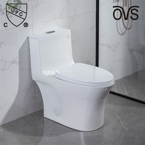 Ovs Cupc Modern Hotel Siphonic Flush White Wc Bathroom Ceramic Pissing Toilet China One Piece