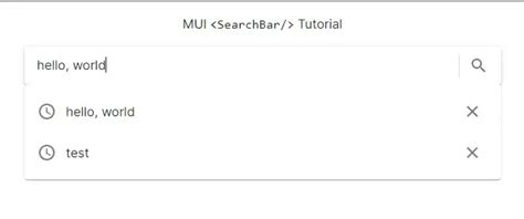 How To Create A Custom Mui Search Bar Component In Nextjs Reacthustle