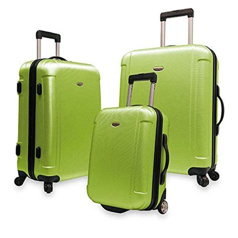 Luggage Sets Collections The Classic Green Travelers Freedom 3piece