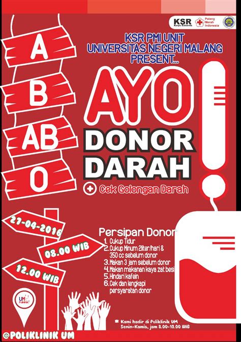 Disini anda bisa mendapatkan poster hari donor darah sedunia 2020 dalam format pdf. 35+ Ide Pamflet Donor Darah - Little Duckling Blog
