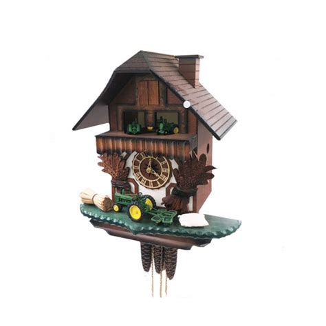 John Deer Mechanical Cuckoo Clock With Music Timecentre