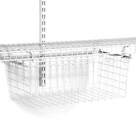 Shop wire drawers & accessories at the container store. Shop ClosetMaid White Wire Sliding Basket at Lowe's | Wire ...