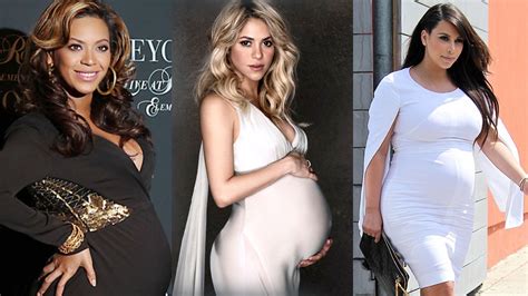 Top 10 Most Beautiful Pregnant Celebrities Pastimers Youtube