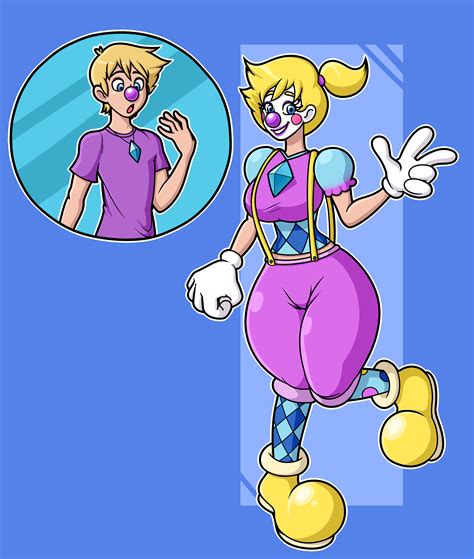 Rule 34 Ass Expansion Before And After Bimbo Bimbofication Breast Expansion Clown Clown Girl