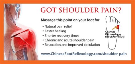 How To Use Reflexology To Relieve Shoulder Pain And Tension