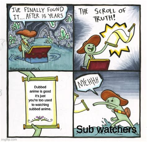 The Scroll Of Truth Meme Imgflip