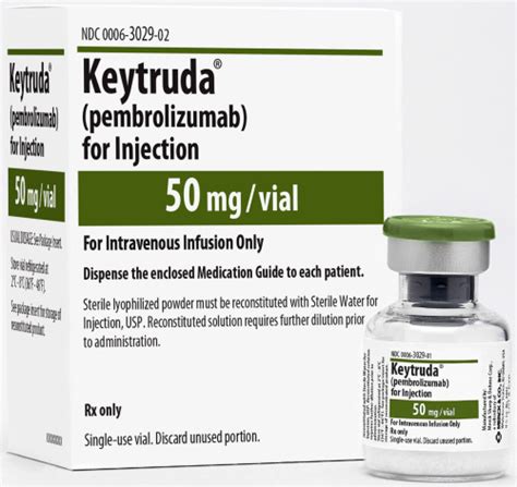 Keytruda Pembrolizumab Mg Injection S Corporation