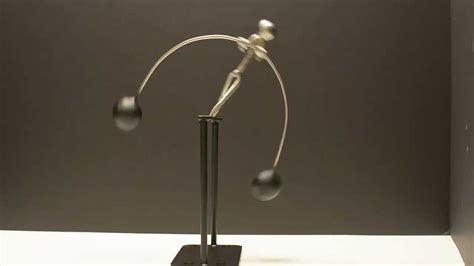 Kinetic Balancing Sculpture The Tightrope Walker Youtube