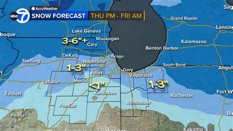 Chicago Weather Forecast Snow Storm Coming Friday Bringing Potential