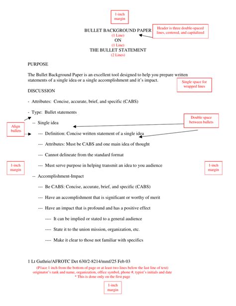 Write research paper outline examples. BULLET BACKGROUND PAPER ON THE BULLET STATEMENT