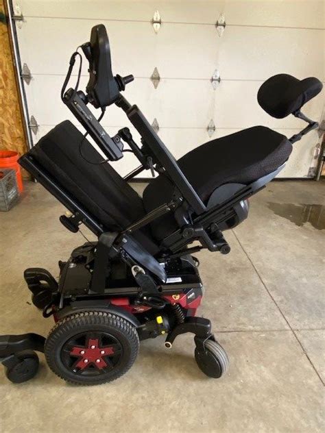 Quantum Q6 Edge Stretto Power Wheelchair With Full Power Tilt New In