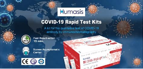 Covid 19 Humasis Iggigm Antibody Rapid Test Kit At Best Price In