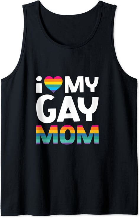 i love my gay mom lgbtq pride parade shirt men women ts tank top clothing