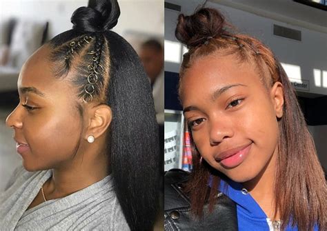 12 Head Turning Straight Hairstyles For Black Women