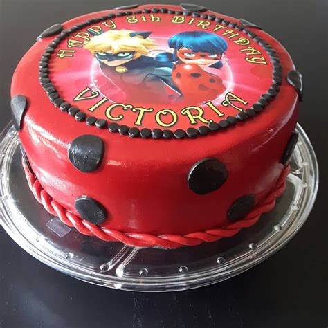 Childrens Birthday Cake Miraculous Ladybug Birthdaycake