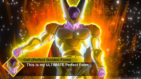 Cell Returns Cells Perfect Golden Form Unleash The Ultimate Terror
