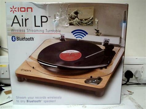 Lot 6140 Ion Air Lp Wireless Streaming Turntable Simon Charles