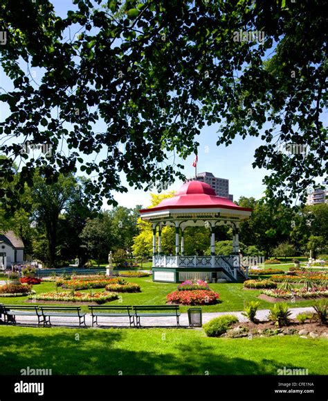 Halifax Public Gardens Halifax Nova Scotia Canada Stock Photo Alamy