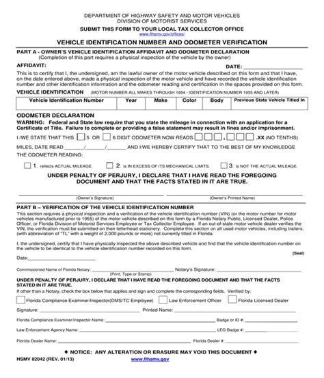 Colorado Department Of Motor Vehicles Vin Verification Form