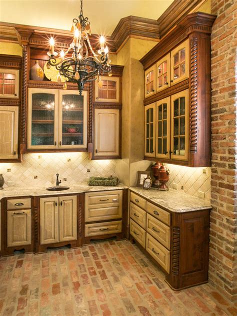 Best Kitchen Brick Floor Design Ideas And Remodel Pictures Houzz