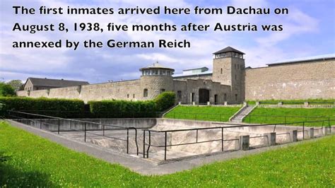 It was established in april. Europe 2010 - Mauthausen Concentration Camp - YouTube