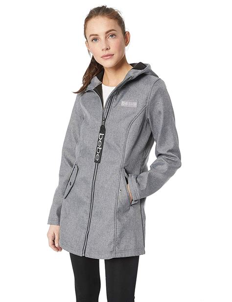 Womens Long Softshell Jacket Heather Grey Cs180r9l5rg Size Small
